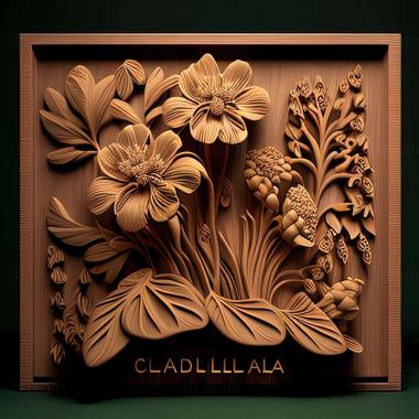 3D model Catopsilia florella (STL)
